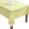 imageLaura Ashley Decorative Tablecloth Wrinkle and Stain Resistant Spillproof Water Repellent Easy Care Washable Polyester Fabric for Dining Kitchen Holiday and Party 60quot x 84quot Apple BlossomYellow