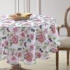 imageLaura Ashley Decorative Tablecloth Wrinkle and Stain Resistant Spillproof Water Repellent Easy Care Washable Polyester Fabric for Dining Kitchen Holiday and Party 60quot x 84quot Apple BlossomRadley