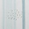 imageLaura Ashley Decorative Tablecloth Wrinkle and Stain Resistant Spillproof Water Repellent Easy Care Washable Polyester Fabric for Dining Kitchen Holiday and Party 60quot x 84quot Apple BlossomTeal Stripe