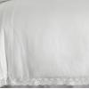 imageLaura Ashley Home  Queen Comforter Set Reversible Cotton Bedding with Matching Shams Stylish Home Decor for All Seasons Annabella White QueenWhite