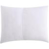 imageLaura Ashley Twin Comforter Set Reversible Bedding Set with Matching Shams Farmhouse Home Decor Dorm Room Essentials Norah Solid White TwinNorah Solid White