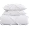 imageLaura Ashley Twin Comforter Set Reversible Bedding Set with Matching Shams Farmhouse Home Decor Dorm Room Essentials Norah Solid White TwinNorah Solid White