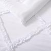imageLaura Ashley Twin Comforter Set Reversible Bedding Set with Matching Shams Farmhouse Home Decor Dorm Room Essentials Norah Solid White TwinNorah Solid White