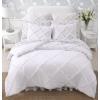 imageLaura Ashley Twin Comforter Set Reversible Bedding Set with Matching Shams Farmhouse Home Decor Dorm Room Essentials Norah Solid White TwinNorah Solid White
