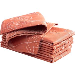 imageLaura Ashley Tablecloth Raised Woven Embroidered Jacquard Fabric Wrinkle Resistant for Dining Holiday Party Wedding or Banquet 60quot x 102quot Cynthia WhiteMaple Spice