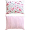 imageLaura Ashley  Kids Comforter Set 100 Super Soft Toddler Bedding with Matching Shams ampamp Bonus Decorative Pillow Ideal Girl Room Essentials Ballerina Divas Pink FullQueenMeadow Daisies Pink