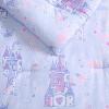 imageLaura Ashley  Kids Comforter Set 100 Super Soft Toddler Bedding with Matching Shams ampamp Bonus Decorative Pillow Ideal Girl Room Essentials Ballerina Divas Pink FullQueenStar Castle Purple