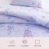 imageLaura Ashley  Kids Comforter Set 100 Super Soft Toddler Bedding with Matching Shams ampamp Bonus Decorative Pillow Ideal Girl Room Essentials Ballerina Divas Pink FullQueenStar Castle Purple
