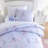 imageLaura Ashley  Kids Comforter Set 100 Super Soft Toddler Bedding with Matching Shams ampamp Bonus Decorative Pillow Ideal Girl Room Essentials Ballerina Divas Pink FullQueenStar Castle Purple