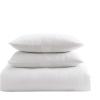 imageLaura Ashley  Queen Comforter Set Embossed Diamond Textured Bonus Bed Set Includes Comforter Shams Sheet Set and Decorative Pillow OekoTex Certified Margaret White QueenMargaret White