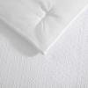 imageLaura Ashley  Queen Comforter Set Embossed Diamond Textured Bonus Bed Set Includes Comforter Shams Sheet Set and Decorative Pillow OekoTex Certified Margaret White QueenMargaret White