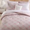 imageLaura Ashley  Queen Comforter Set Super Soft Bedding with Matching Shams Includes Bonus Sheet Set ampamp Decorative Pillow Floral Room Decor Quartet Pink QueenTwin