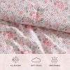 imageLaura Ashley  Queen Comforter Set Super Soft Bedding with Matching Shams Includes Bonus Sheet Set ampamp Decorative Pillow Floral Room Decor Quartet Pink QueenFull