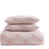 imageLaura Ashley  Queen Comforter Set Super Soft Bedding with Matching Shams Includes Bonus Sheet Set ampamp Decorative Pillow Floral Room Decor Quartet Pink QueenTwin