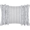 imageLaura Ashley Home  Queen Comforter Set Reversible Cotton Bedding Includes Matching Shams with Bonus Euro Shams ampamp Throw Pillows Annalise Grey Queen Shadow GreyWhiteShadow GreyWhite