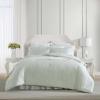imageLaura Ashley  Queen Comforter Set Breathable Bedding with Matching Shams Vintage Cotton Floral Decor Heirloom Ditzy Green QueenKing