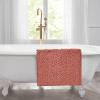 imageLaura Ashley  Astor Chenille Bath Mat  100 Polyester  Premium Bathroom Dcor  Machine Washable  TPR Backing  Measures 17 x 24  WisteriaCoral