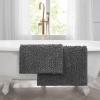 imageLaura Ashley  Astor Chenille Bath Mat  100 Polyester  Premium Bathroom Dcor  Machine Washable  TPR Backing  Measures 17 x 24  WisteriaDark Grey