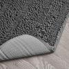 imageLaura Ashley  Astor Chenille Bath Mat  100 Polyester  Premium Bathroom Dcor  Machine Washable  TPR Backing  Measures 17 x 24  WisteriaDark Grey