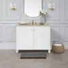imageLaura Ashley  Astor Chenille Bath Mat  100 Polyester  Premium Bathroom Dcor  Machine Washable  TPR Backing  Measures 17 x 24  WisteriaDark Grey