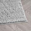 imageLaura Ashley  Astor Chenille Bath Mat  100 Polyester  Premium Bathroom Dcor  Machine Washable  TPR Backing  Measures 17 x 24  WisteriaLight Grey