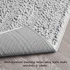 imageLaura Ashley  Astor Chenille Bath Mat  100 Polyester  Premium Bathroom Dcor  Machine Washable  TPR Backing  Measures 17 x 24  WisteriaLight Grey