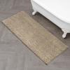 imageLaura Ashley  Astor Chenille Bath Mat  100 Polyester  Premium Bathroom Dcor  Machine Washable  TPR Backing  Measures 17 x 24  WisteriaLinen