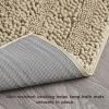 imageLaura Ashley  Astor Chenille Bath Mat  100 Polyester  Premium Bathroom Dcor  Machine Washable  TPR Backing  Measures 17 x 24  WisteriaLinen