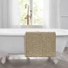 imageLaura Ashley  Astor Chenille Bath Mat  100 Polyester  Premium Bathroom Dcor  Machine Washable  TPR Backing  Measures 17 x 24  WisteriaLinen