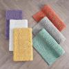 imageLaura Ashley  Astor Chenille Bath Mat  100 Polyester  Premium Bathroom Dcor  Machine Washable  TPR Backing  Measures 17 x 24  WisteriaLinen
