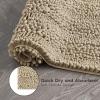 imageLaura Ashley  Astor Chenille Bath Mat  100 Polyester  Premium Bathroom Dcor  Machine Washable  TPR Backing  Measures 17 x 24  WisteriaLinen