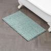 imageLaura Ashley  Astor Chenille Bath Mat  100 Polyester  Premium Bathroom Dcor  Machine Washable  TPR Backing  Measures 17 x 24  WisteriaSage Green