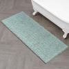 imageLaura Ashley  Astor Chenille Bath Mat  100 Polyester  Premium Bathroom Dcor  Machine Washable  TPR Backing  Measures 17 x 24  WisteriaSage Green