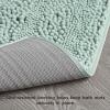 imageLaura Ashley  Astor Chenille Bath Mat  100 Polyester  Premium Bathroom Dcor  Machine Washable  TPR Backing  Measures 17 x 24  WisteriaSage Green
