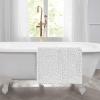 imageLaura Ashley  Astor Chenille Bath Mat  100 Polyester  Premium Bathroom Dcor  Machine Washable  TPR Backing  Measures 17 x 24  WisteriaWhite