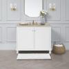 imageLaura Ashley  Astor Chenille Bath Mat  100 Polyester  Premium Bathroom Dcor  Machine Washable  TPR Backing  Measures 17 x 24  WisteriaWhite