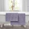 imageLaura Ashley  Astor Chenille Bath Mat  100 Polyester  Premium Bathroom Dcor  Machine Washable  TPR Backing  Measures 17 x 24  WisteriaWisteria