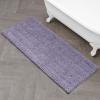 imageLaura Ashley  Astor Chenille Bath Mat  100 Polyester  Premium Bathroom Dcor  Machine Washable  TPR Backing  Measures 17 x 24  WisteriaWisteria