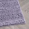 imageLaura Ashley  Astor Chenille Bath Mat  100 Polyester  Premium Bathroom Dcor  Machine Washable  TPR Backing  Measures 17 x 24  WisteriaWisteria