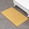 imageLaura Ashley  Astor Chenille Bath Mat  100 Polyester  Premium Bathroom Dcor  Machine Washable  TPR Backing  Measures 17 x 24  WisteriaYellow
