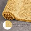 imageLaura Ashley  Astor Chenille Bath Mat  100 Polyester  Premium Bathroom Dcor  Machine Washable  TPR Backing  Measures 17 x 24  WisteriaYellow