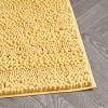 imageLaura Ashley  Astor Chenille Bath Mat  100 Polyester  Premium Bathroom Dcor  Machine Washable  TPR Backing  Measures 17 x 24  WisteriaYellow