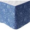 imageLaura Ashley  Full Comforter Set Cotton Bedding with Matching Shams ampamp Bed Skirt Stylish Home Decor Charlotte Blue FullCharlotte BlueWhite