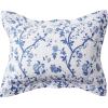 imageLaura Ashley  Full Comforter Set Cotton Bedding with Matching Shams ampamp Bed Skirt Stylish Home Decor Charlotte Blue FullCharlotte BlueWhite