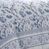 imageLaura Ashley  Full Comforter Set Cotton Bedding with Matching Shams ampamp Bed Skirt Stylish Home Decor Charlotte Blue FullCharlotte BlueWhite