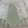 imageLaura Ashley  Full Comforter Set Reversible Cotton Bedding with Matching Shams ampamp Bedskirt Stylish Home Decor for All Seasons Harper Sage Full