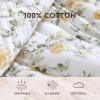 imageLaura Ashley  FullQueen Comforter Set Premium Cotton Bedding with Matching Shams ampamp Bonus Decorative Pillow Floral Home Decor OekoTex Certified Roses Gold FullQueenRoses Gold