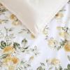 imageLaura Ashley  FullQueen Comforter Set Premium Cotton Bedding with Matching Shams ampamp Bonus Decorative Pillow Floral Home Decor OekoTex Certified Roses Gold FullQueenRoses Gold