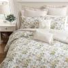 imageLaura Ashley  FullQueen Comforter Set Premium Cotton Bedding with Matching Shams ampamp Bonus Decorative Pillow Floral Home Decor OekoTex Certified Roses Gold FullQueenRoses Gold