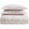 imageLaura Ashley  Queen Comforter Set Luxuriously Soft Bedding with Matching Shams Floral Home Decor Morning Gloria Pink QueenTwin